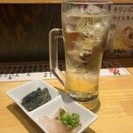 粋酔 - ハイボールと本日の小鉢