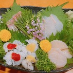 創作料理 花しば - 造り盛り合わせ