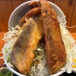 Shushisakanadokoro Yamanami - 鮎ソースかつ丼。