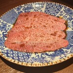 焼肉 にくだらけ - 田村牛のミスジ