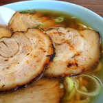 塩苅食堂 - 2013年9月11日(水)　チャーシューメン(750円)　チャーシュー