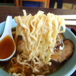 塩苅食堂 - 2013年9月11日(水)　チャーシューメン(750円)　自家製麺