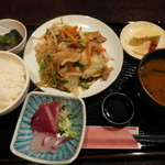 Soul満 - 2013.09　肉野菜炒め定食＠1000