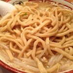 バリ男 - 三河屋製麺所の極太麺