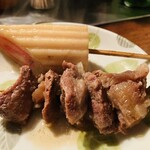 三河屋 - なると、牛すじ