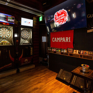 使い方は無限大！イベントやスポーツ観戦に◎大型モニター完備