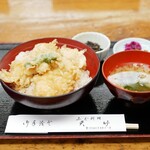 つきじ 天竹 - ◉ふぐ天丼 1,200円 ※毎月29日特別価格