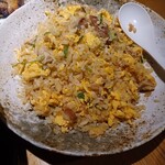 麺龍 炎の杜 - パラパラな炒飯。卵はフワフワで美味でした。