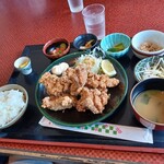 海鮮家千畳 - 唐揚げ定食