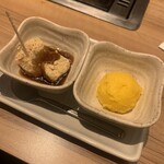 Nishi Ka - わらび餅とマンゴーシャーベット
