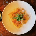 THE BELCOMO - Fish Carpaccio　¥1,900