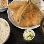 Yoshihara - アジフライ定食850円