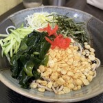 相州そば - 料理写真:冷やしたぬきそば 520円