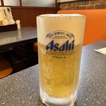 龍巳飯店 - ビール冷え冷え