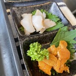 マルカツ - 生うに＆あわび