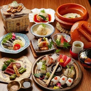 その日オススメの料理をご提供する2つのコース