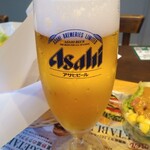 フレッシュネスバーガー - マルエフ通常420円がビール祭りで190円