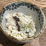 柳家 - 鮎の炊き込みご飯