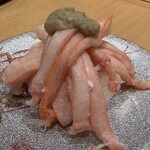金沢まいもん寿司 - カニの爆盛り