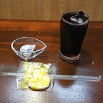 キッチン ブルー グローブ - アフターコーヒー