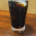 キッチン ブルー グローブ - アイスコーヒーのアップ