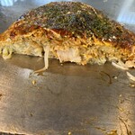 Okonomiyaki Negoro - 断面