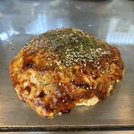 Okonomiyaki Negoro - スペシャル　エビ イカ ベーコン 豚 玉子2個　そば 1210円