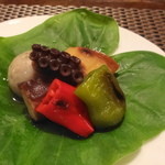 一二三庵 - 煮物の蛸がおいしぃ