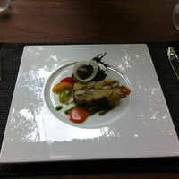 無彩庵　池田 - ジャガイモとサンマのテリーヌ