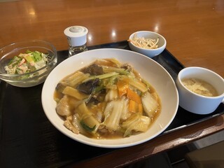 Chainizu Kotan Karinka - あんかけ焼きそばランチ