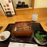 Unagi Washokudokoro Suminobou - お漬物は奈良漬けも入ってる。大好き❤︎