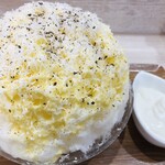 かき氷店 小桃 - 最後に再びもろこしくん♡