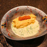 博多小皿鉄板 べっぴんしゃん - 明太子だし巻き生海苔クリーム