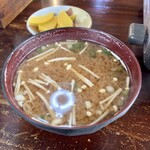 Kaoru - 味噌汁、漬物