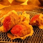 生け簀の銀次 豊見城店 - 牛ヒレレア天