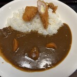 Nikunoresutoran Nakatsuru - カレー並¥780 ささみチーズ¥180