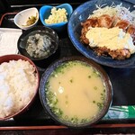 Gyouza No Mise Sankai - チキン南蛮定食¥800