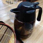 青葉 直利庵 - そば湯です