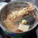 絹引の里 - 料理写真:寒い時期にオススメ絹引天ぷら生姜うどん