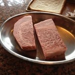 鉄板焼ステーキ 一ッ葉ミヤチク - H25.9  特選宮崎牛ロース