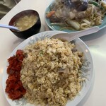 でめきん食堂 - 炒飯&あんかけ焼きそば