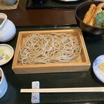 Teuchi Soba Dokoro Taniya - 穴子天丼と十割蕎麦のざる