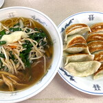 三ちゃん - スタミナラーメン＋餃子２人前
