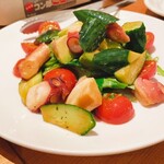 UOHARU - 野菜は美味しくて、タコもプリプリ