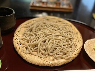 紫仙庵 - 粗挽き蕎麦せいろ