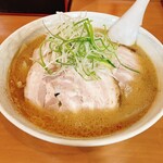 突撃ラーメン - みそラーメン　チャーシュートッピング