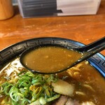 大阪　ふくちぁんラーメン - カレーラーメン880円