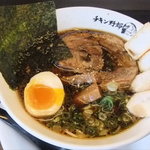 らーめんチキン野郎 - 湖国ブラック野郎（７５０円）