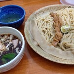 和渦製麺 - つけ麺（醤油）大盛り、1100円