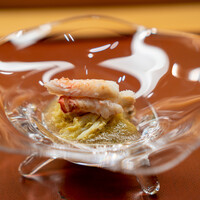 美会 - 毛蟹　あん肝　玉蜀黍